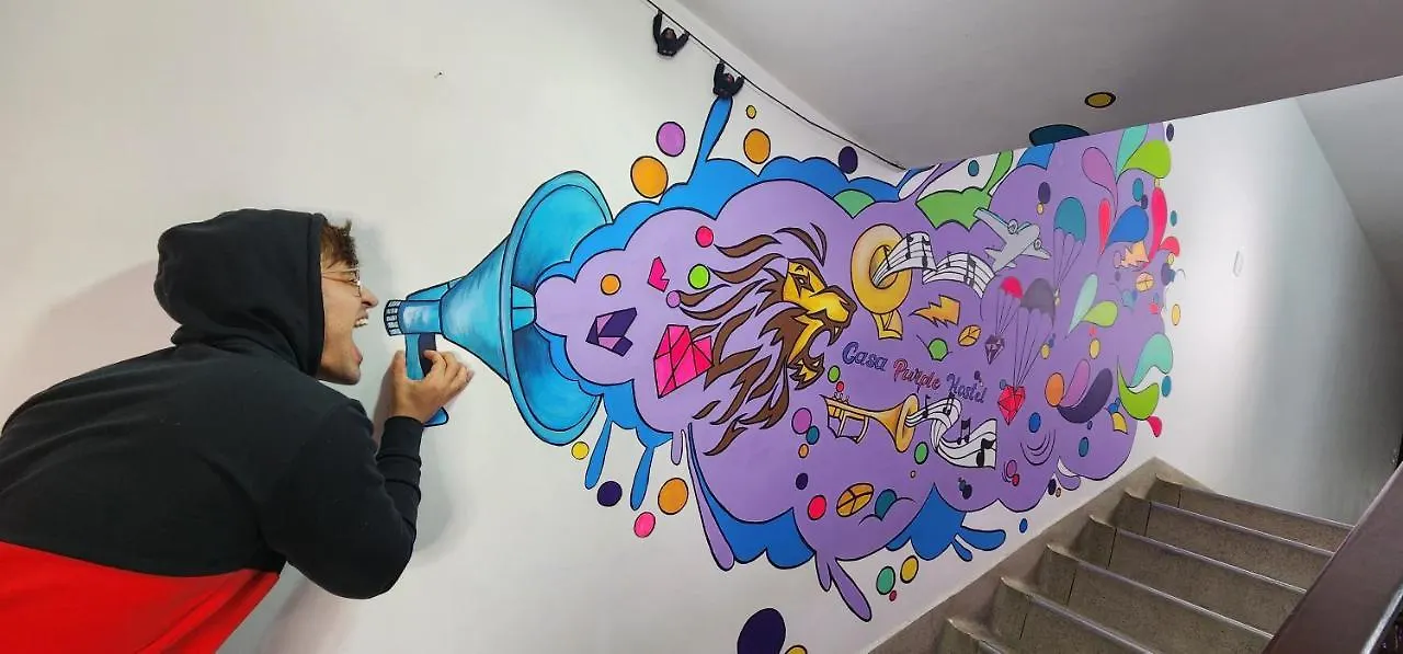 Pensión Casa Purple Hostel Medellín